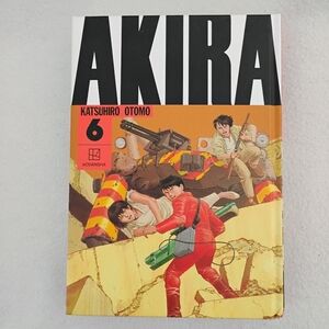 Akira Volume 6, Hardcover Kodansha Comic Book by Katsuhiro Otomo